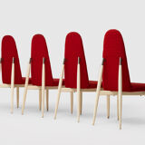 Set of 4 Dining Chairs by Miroslav Navratil, 1970s