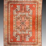 Afghan kazak oriental rug – hand-knotted: 127 x 170 cm