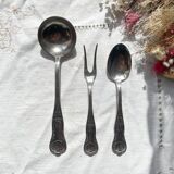 Couverts de service vintage style Rocaille