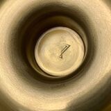 Brass and glass candle holder by Harald Buchrucker, mid-century, 1960s.