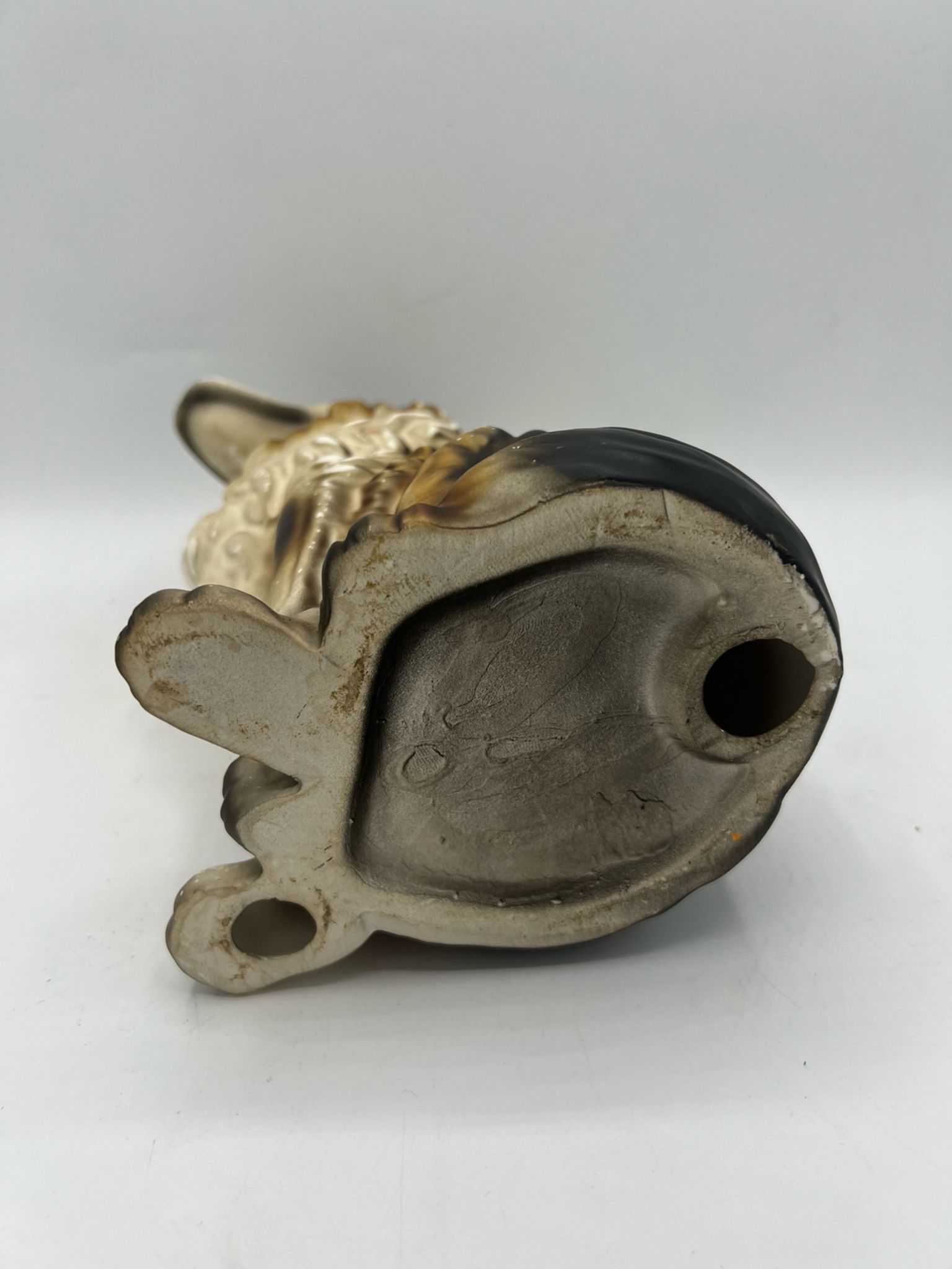Vintage ceramic dog