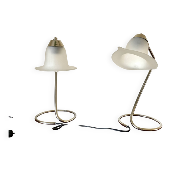 Paire de lampes atypiques SCE