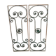 Set of cast iron grids