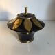 Black cigarette holders vintage box 1960 - 14 x 16cm