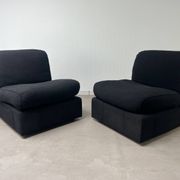 2 Ligne Roset armchairs from the 1970s.