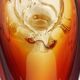 Murano glass centerpiece. Italy, 1960s.