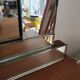 Antique beveled glass mirror