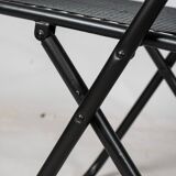 Black Folding Chair by Federico Giner