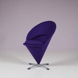 Chaise « Cone » des années 1960 par Verner Panton pour Plus Linje, Danemark