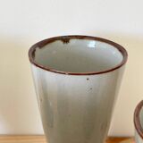 Stoneware coffee cups