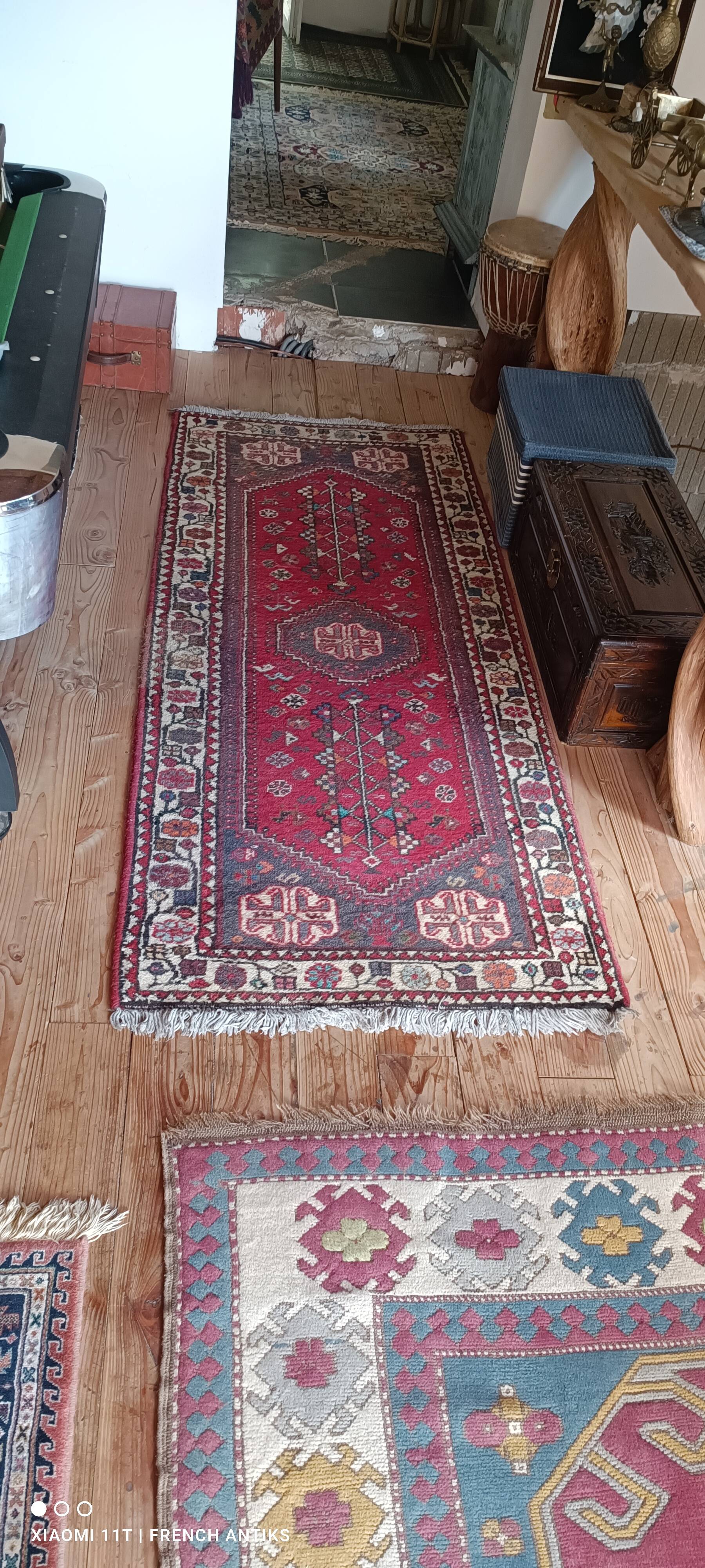 Hallway carpet, Persian carpet from the 1950s.