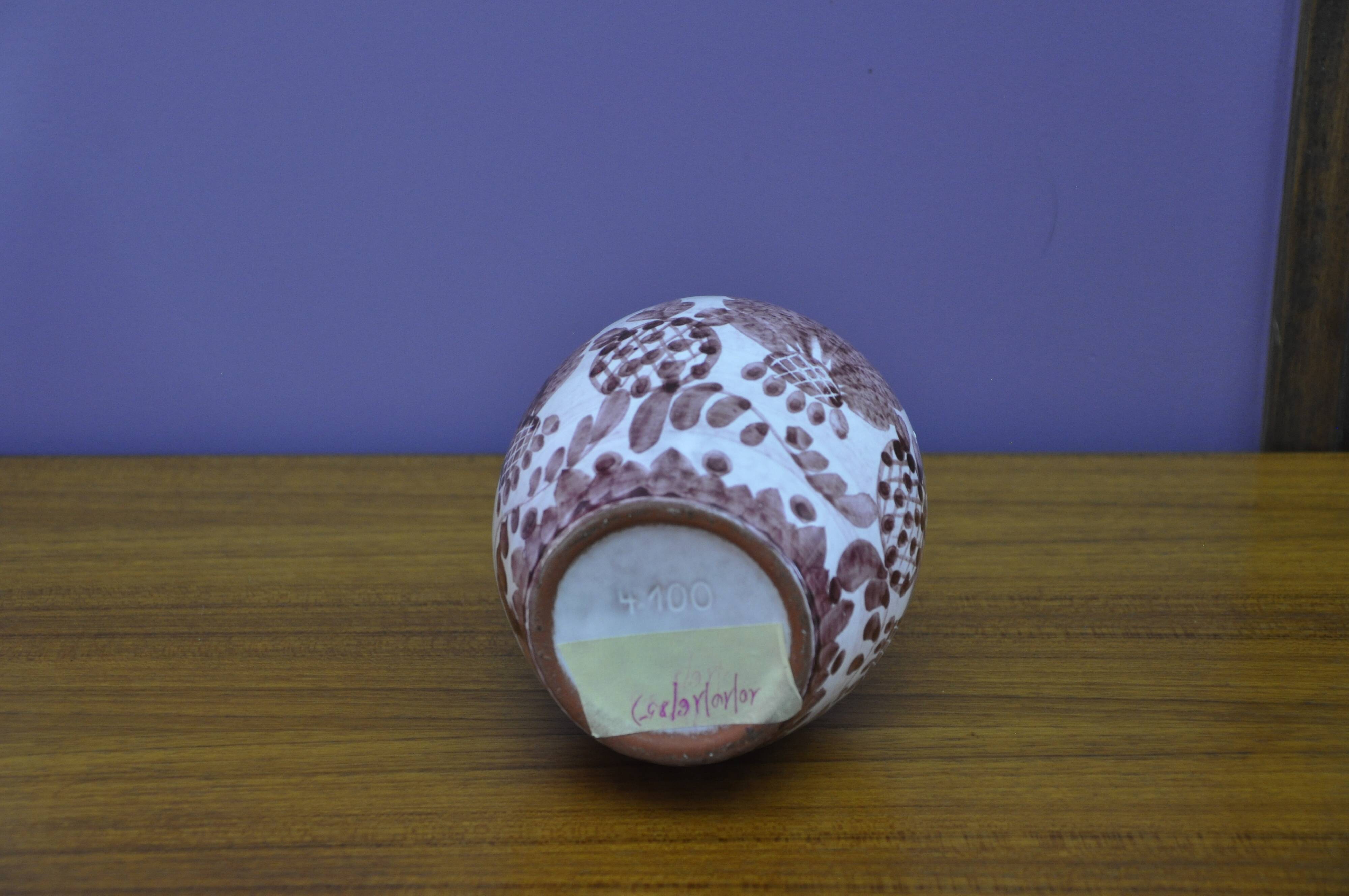 Italian porcelain vase