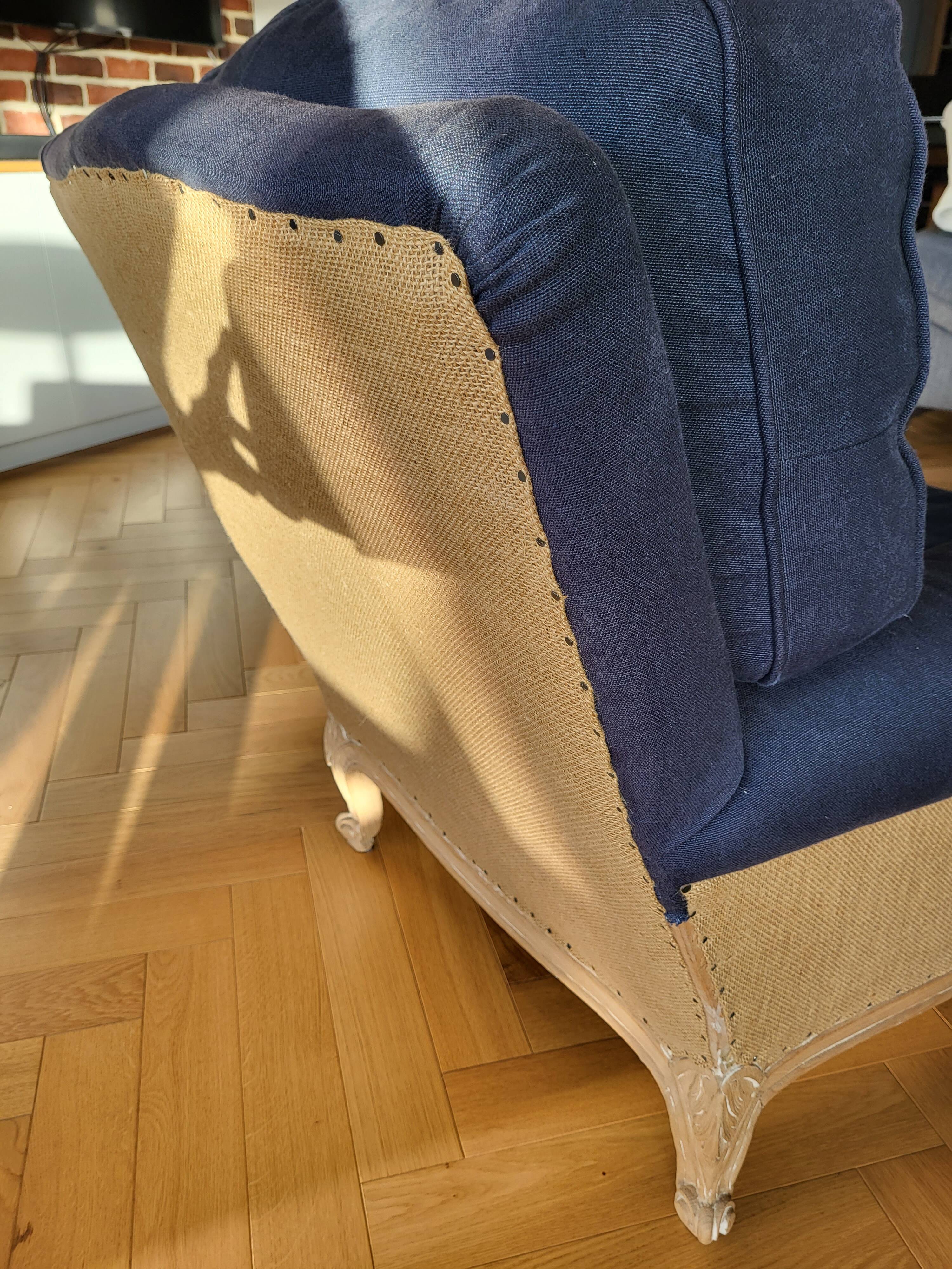 Louis XV style Bergère armchair