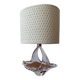 Lampe vide poche cristal années 60