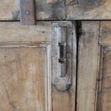 Antique carved wooden window and shutter from Rajasthan