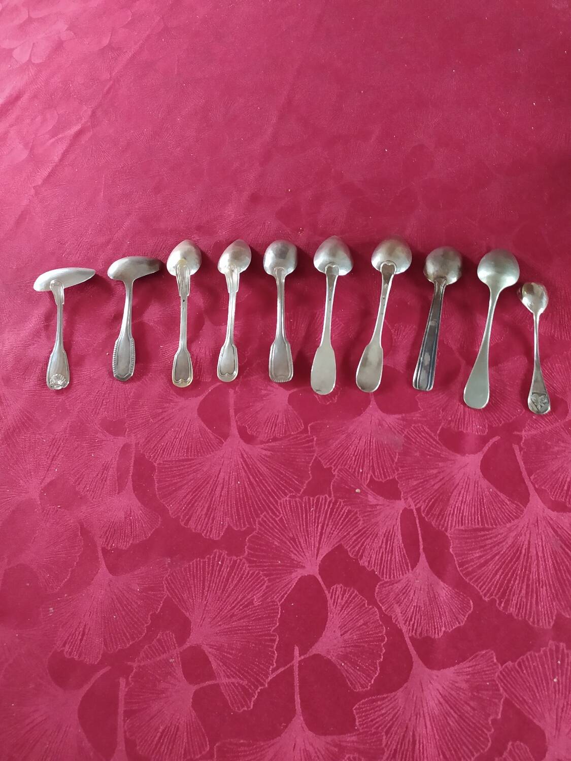 Small mismatched spoons