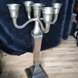 Large silver candlestick (83 cm)