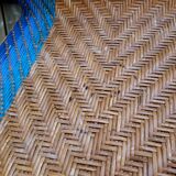 Two-color rattan chair