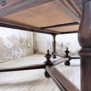 Table chêne style Louis XIV 1900