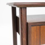 Palisander Scandinavian two-drawer Console, Denmark, 1960s
