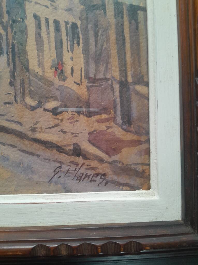 Aquarelle de Rouen