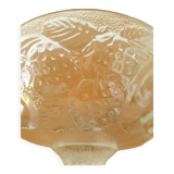 Chiseled glass candy box