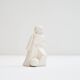Cubist sculpture of a footballer 1970