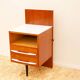 Mid-century bedside table fully renovated by Mojmír Požár, 1960s, Czechoslovakia.