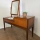 Scandinavian teak dressing table with adjustable mirror – 1960s