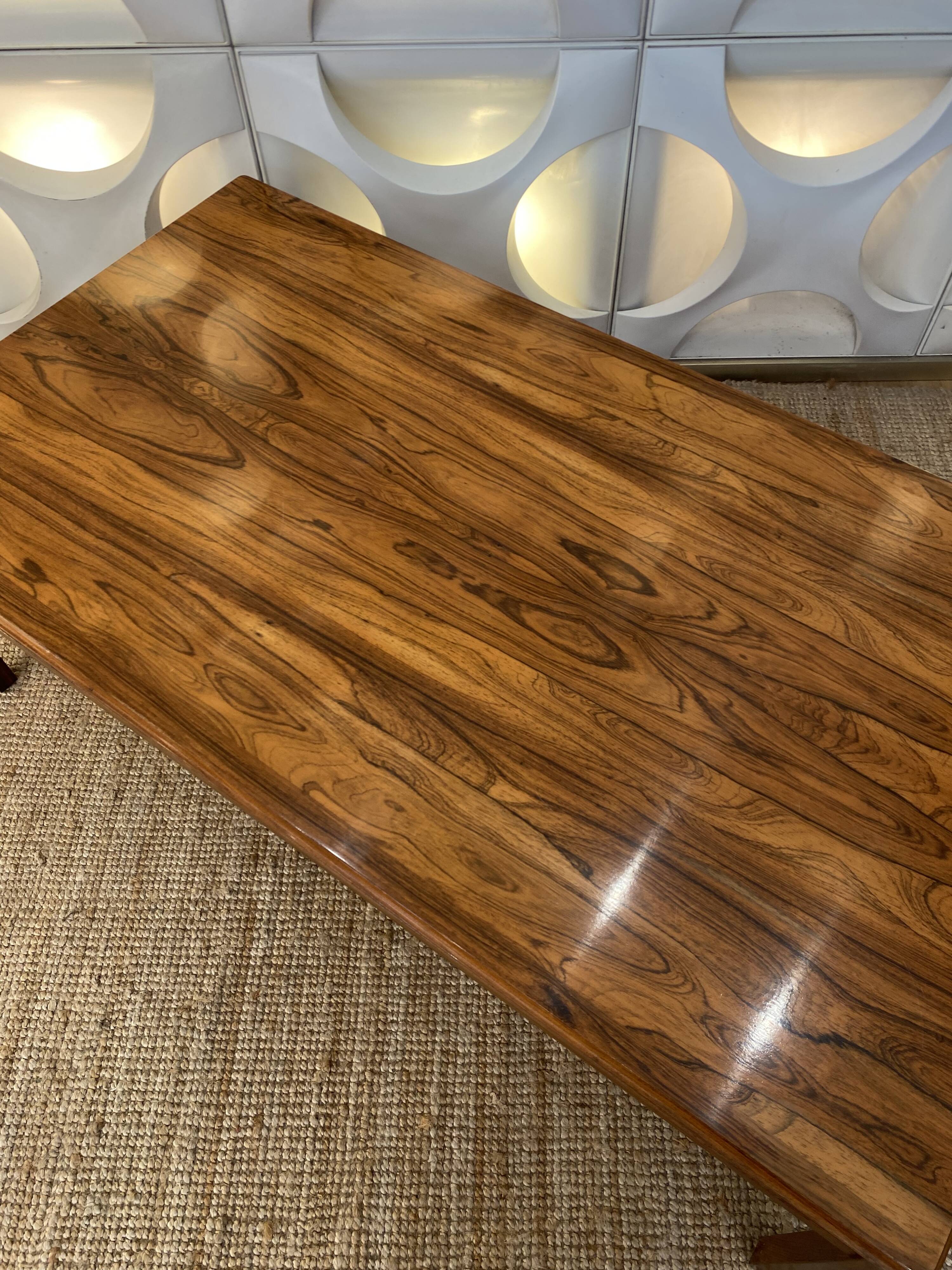 Vintage rosewood coffee tables by rasmus solber for s mobler, 1960