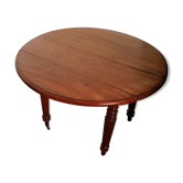 Table en chêne avec une rallonge