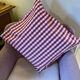 Housse de coussin tissu Vichy
