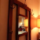 Old wooden coatrack