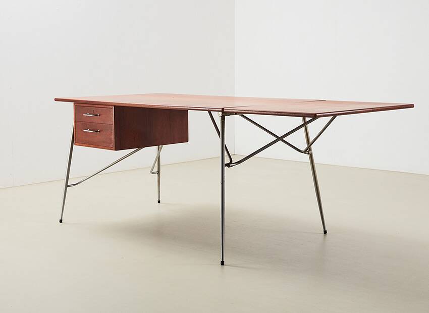 Borge Mogensen Drop Leaf Desk for Soborg Denmark 1953