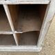 White patinated wooden craft