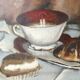 Painting, oil on canvas, still life, Middle twentieth