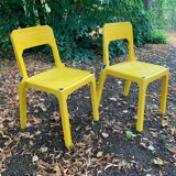 Pair of Altaïr chairs by Henry Massonnet