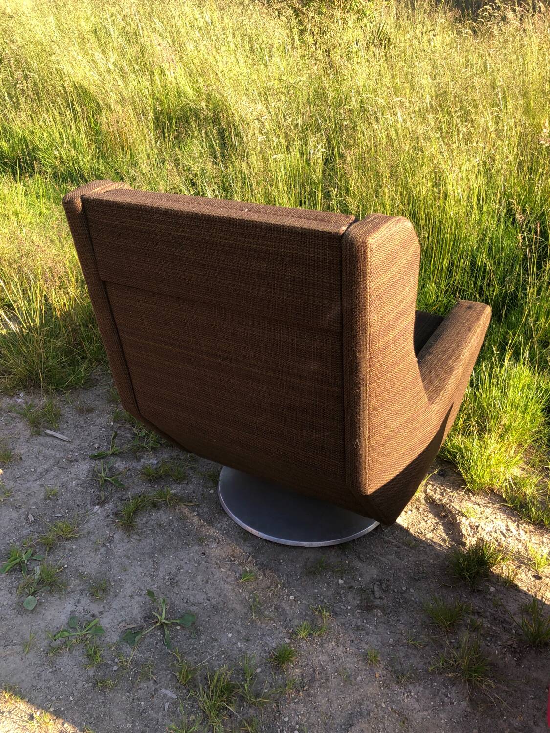 Vintage Airborn swivel armchair