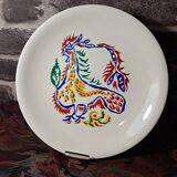 Plate signed Jean Lurçat