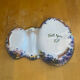 Mendiant Style Apéro Plate MORVAN Polychrome Ceramic Vintage #E131
