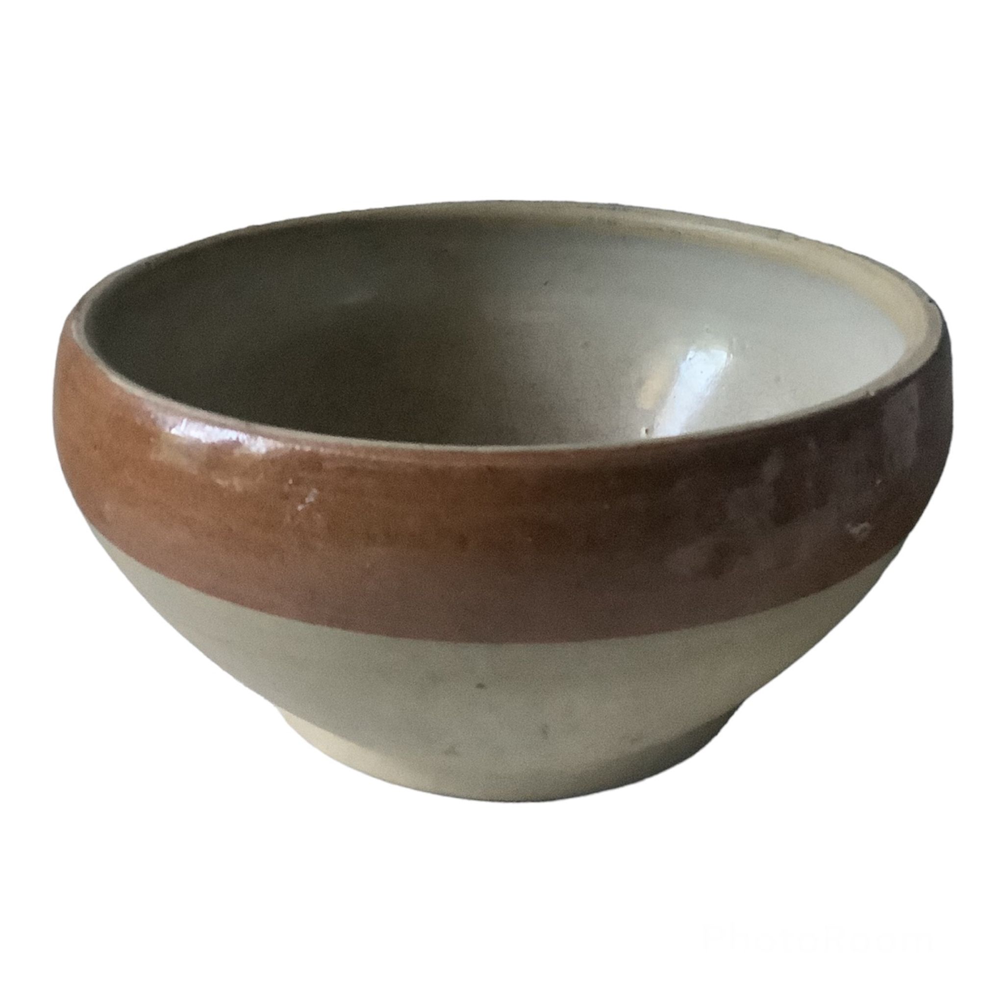 Digoin stoneware salad bowl