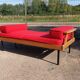 Daybed scandinave extensible vintage
