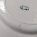Ancien grand plat terre de fer Parmentier Salins
