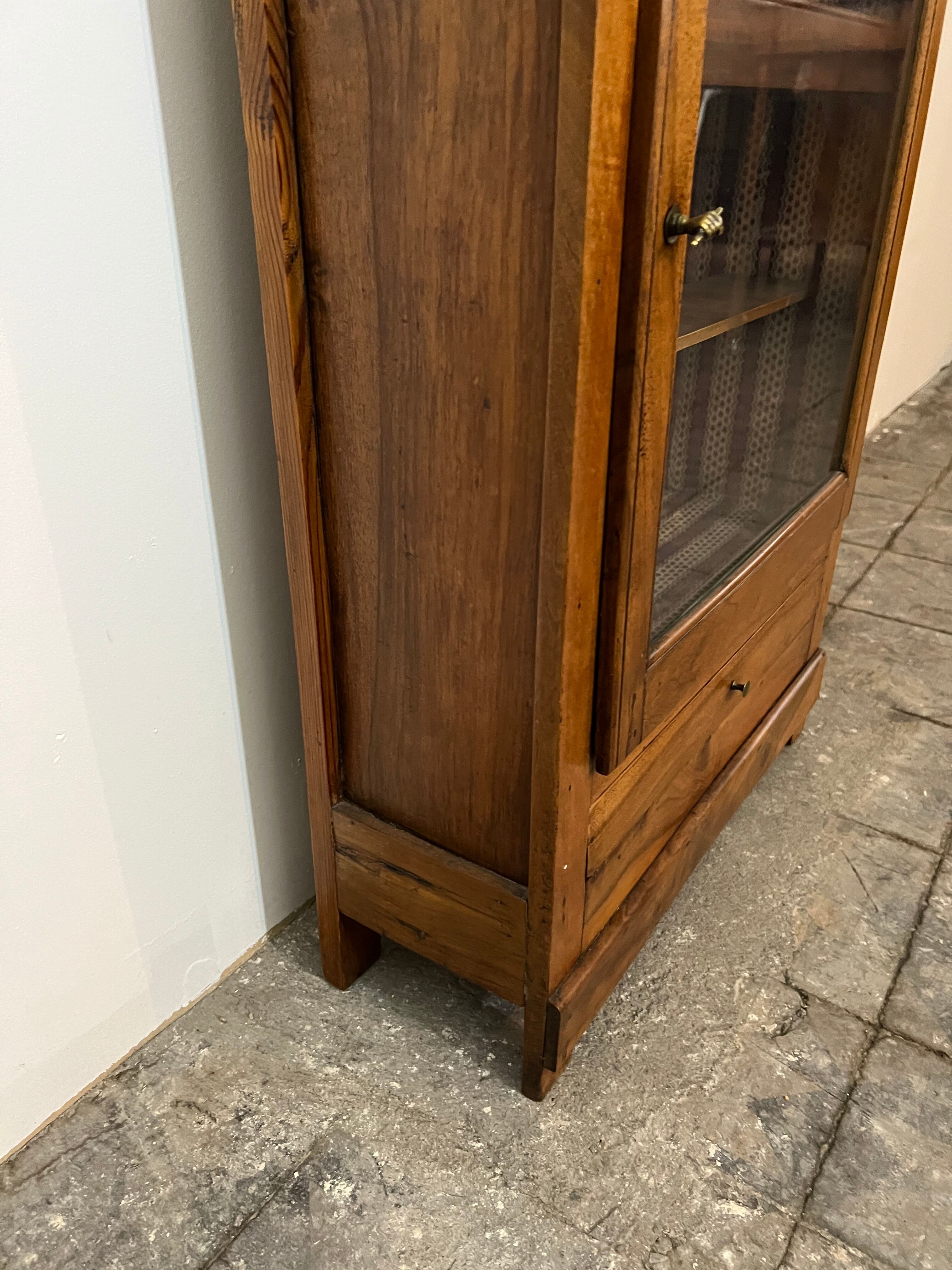 Antique display case to be installed or hung