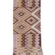Vintage Turkish hallway rug 78x460 cm