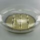 XL 60s 70s Lamp Light Plafoniere Flush Mount Ice Glass Hillebrand 60s