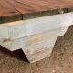 Table basse industrielle en bois