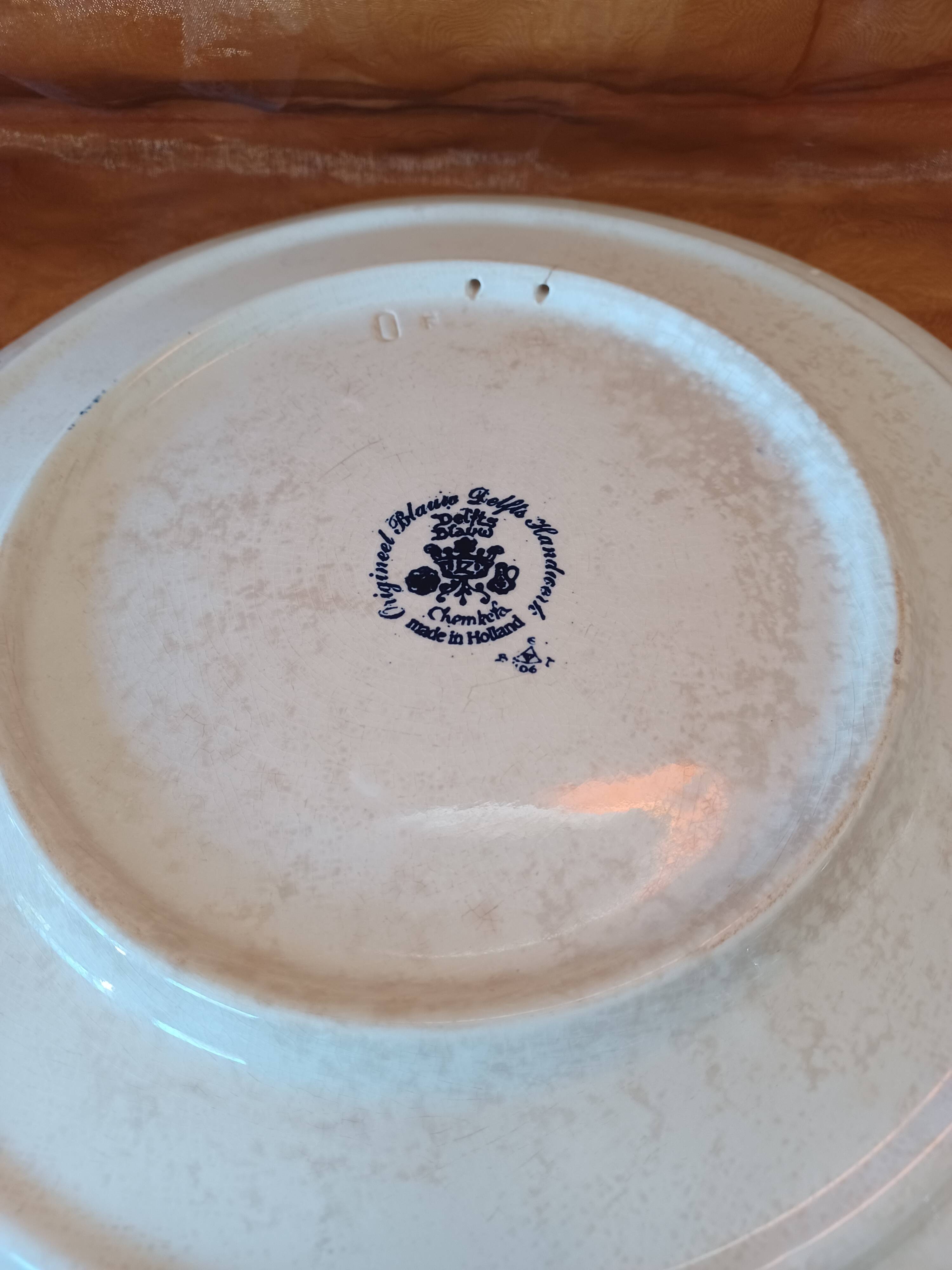 Delfts Blauw Chemkefa Earthenware Dish