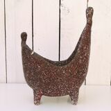 Anthropomorphic planter, Accolay ceramics