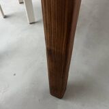 Table de ferme en pin 223 cm, années 70